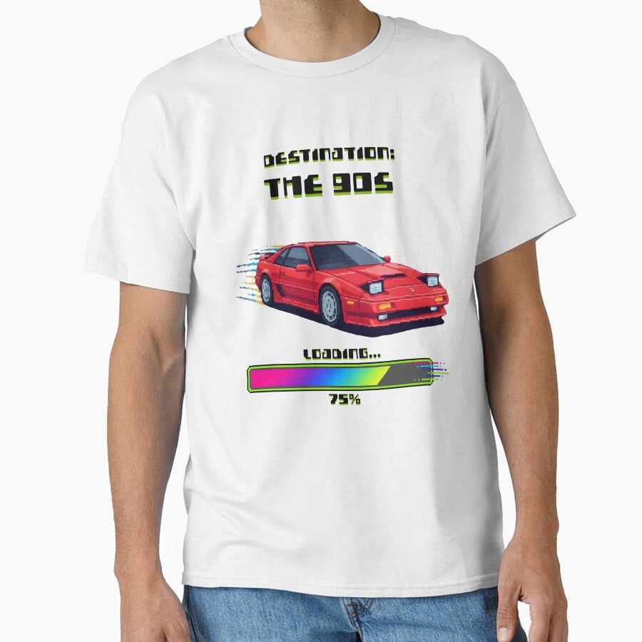 Destination The 90s – Y2K Retro Nostalgia Gaming & Cartoon Aesthetic by 90sForever T-Shirts, Hoodie, Sweatshirt (Image 1)