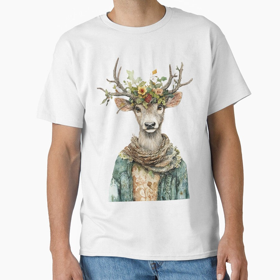 Vintage Cottagecore Faun by bapupa T-Shirts, Hoodie, Sweatshirt | BlankRebels.com (Image 1)