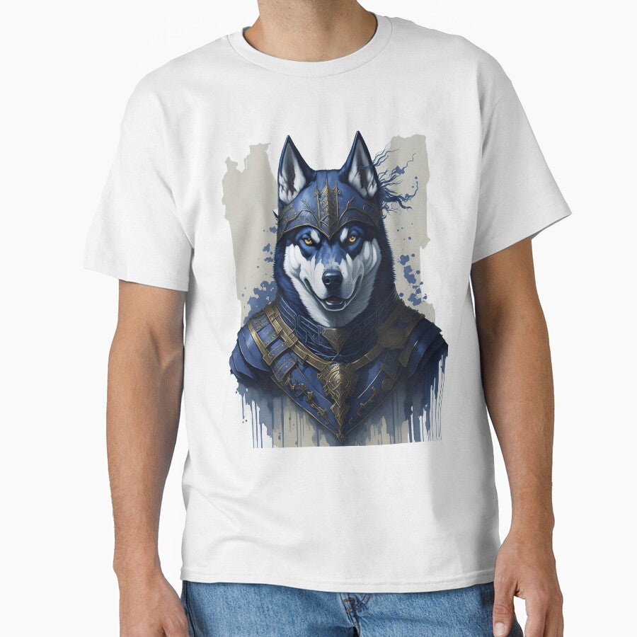 Husky Warrior Indie T-Shirt by B2-Soul-of-Art