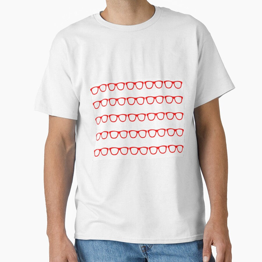 Red Nerd Glasses by GeekyGirlsGarb