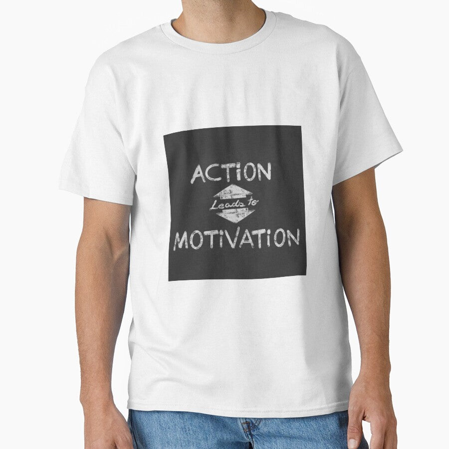 Action leads to motivation by LaraMeloart T-Shirts, Hoodie, Sweatshirt | BlankRebels.com (Image 1)