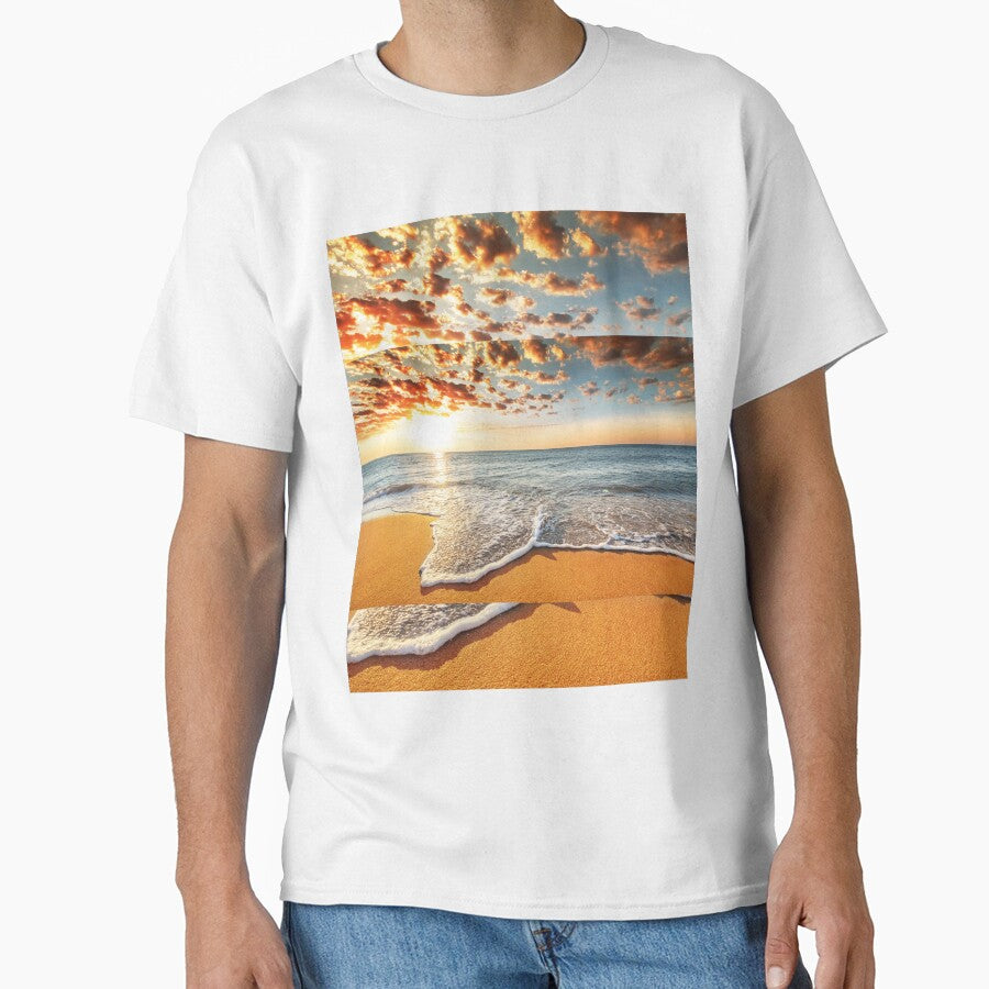 Ocean and Sea Horizon by Hinny8 T-Shirts, Hoodie, Sweatshirt | BlankRebels.com (Image 1)