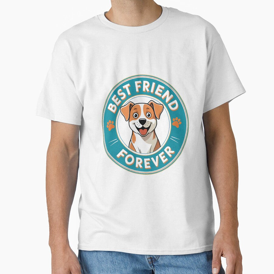 Best Friend Forever Dog BFF Dog Best Friend by Furry Paw  Prints T-Shirts, Hoodie, Sweatshirt | BlankRebels.com (Image 1)