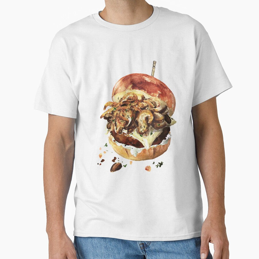 Mushroom Beef Burger by HarryJo1525017 T-Shirts, Hoodie, Sweatshirt | BlankRebels.com (Image 1)