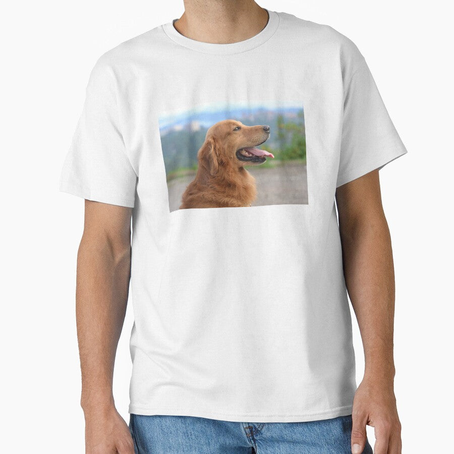 Golden Retriever Photo Side View by TheAnimalZ00 T-Shirts, Hoodie, Sweatshirt | BlankRebels.com (Image 1)