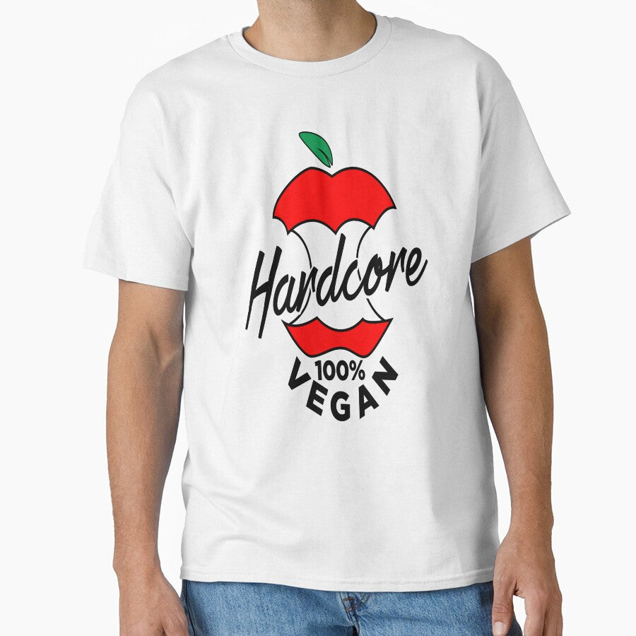 HARDCORE VEGAN VIBE by DiscoVibes T-Shirts, Hoodie, Sweatshirt | BlankRebels.com (Image 1)