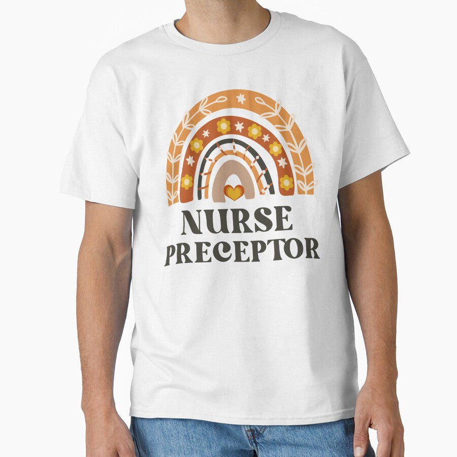 Nurse Preceptor Vintage Rainbow by AsinusAS T-Shirts, Hoodie, Sweatshirt | BlankRebels.com (Image 1)