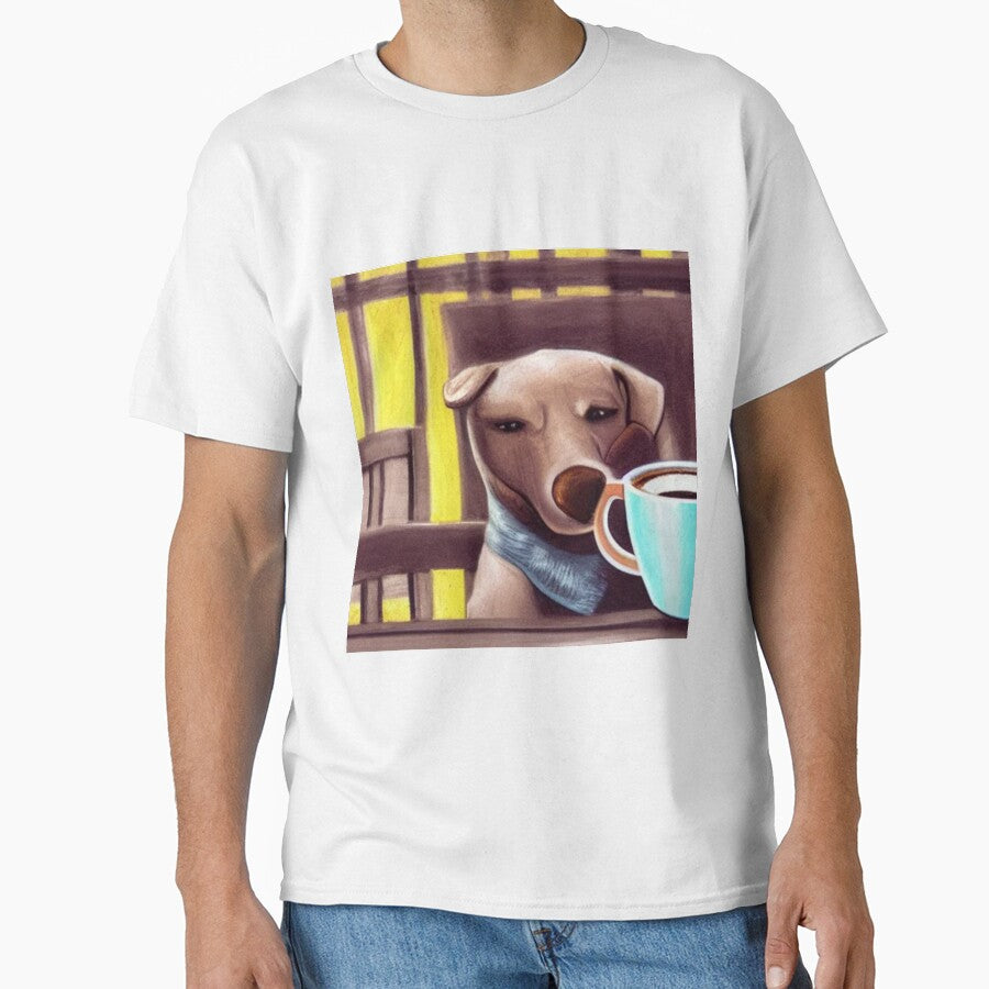 Coffee And Dogs by Megh Trivedi T-Shirts, Hoodie, Sweatshirt | BlankRebels.com (Image 1)
