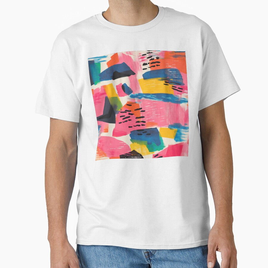 Colorful Modern Contemporary Abstract Art Trendy Designs by DEC02 T-Shirts, Hoodie, Sweatshirt | BlankRebels.com (Image 1)