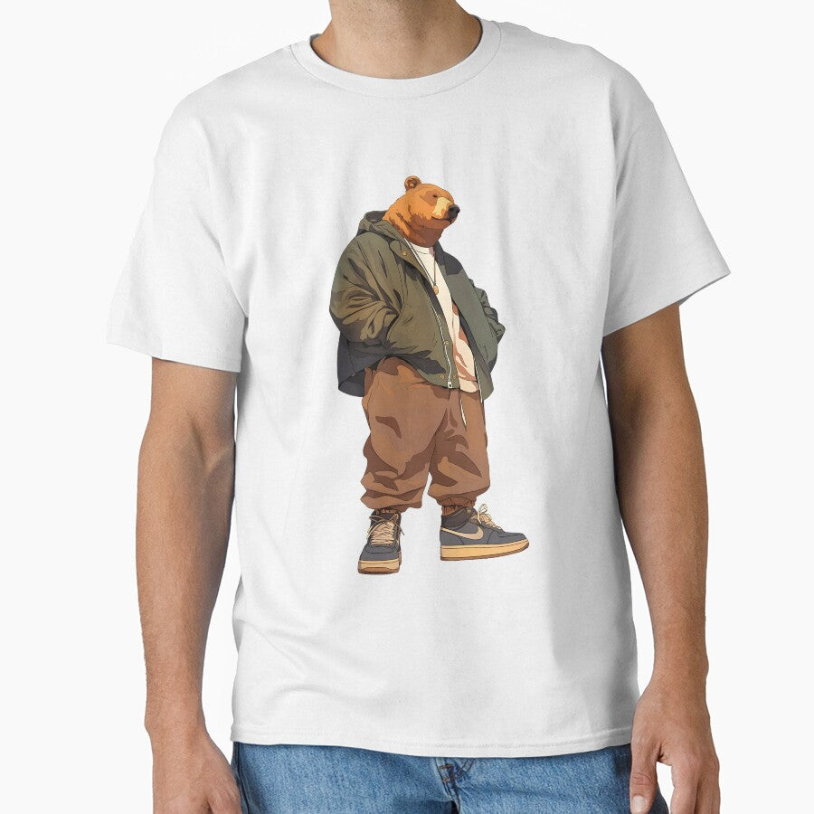 Streetwear Edgy Bear by bapupa T-Shirts, Hoodie, Sweatshirt | BlankRebels.com (Image 1)
