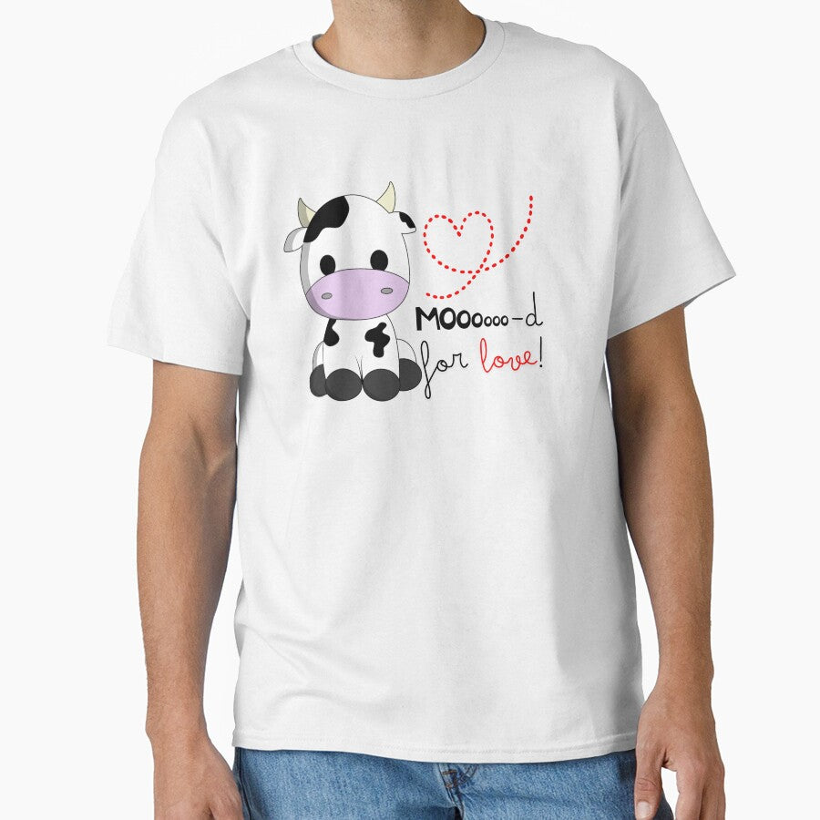 Mooooo-d for Love - Kawaii by iapbaap T-Shirts, Hoodie, Sweatshirt | BlankRebels.com (Image 1)