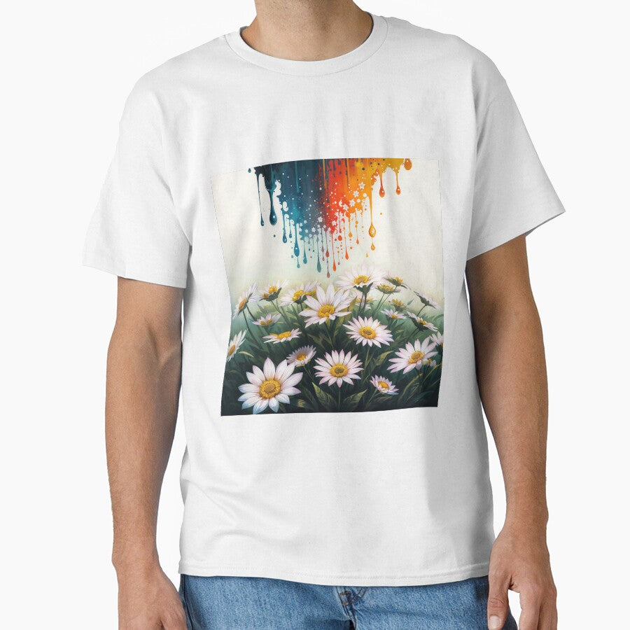 Abstract Daisy Fields by Artistic Imagery T-Shirts, Hoodie, Sweatshirt | BlankRebels.com (Image 1)