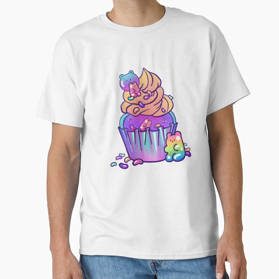 Cute Kawaii Jelly Bear Cupcake by LiquidNeko T-Shirts, Hoodie, Sweatshirt | BlankRebels.com (Image 1)
