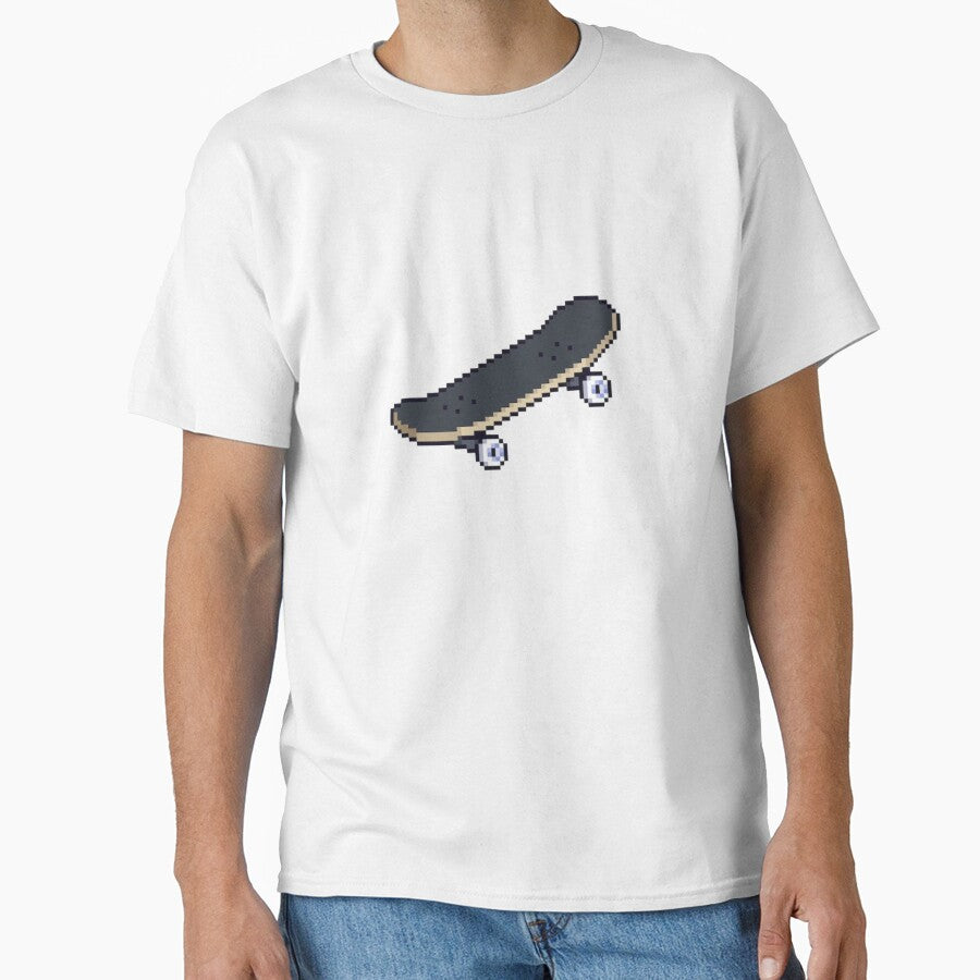 Skate boardpixel design by FrostCore1 T-Shirts, Hoodie, Sweatshirt | BlankRebels.com (Image 1)
