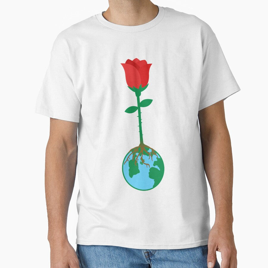 Rose from the earth by nmdesigns1 T-Shirts, Hoodie, Sweatshirt | BlankRebels.com (Image 1)