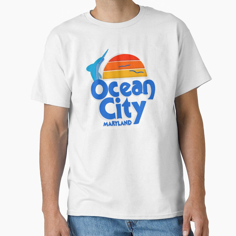 Ocean City MD by pinkdoor T-Shirts, Hoodie, Sweatshirt | BlankRebels.com (Image 1)
