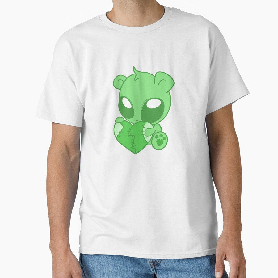 Broken Hearted Bear (green) by gross-girl99 T-Shirts, Hoodie, Sweatshirt | BlankRebels.com (Image 1)