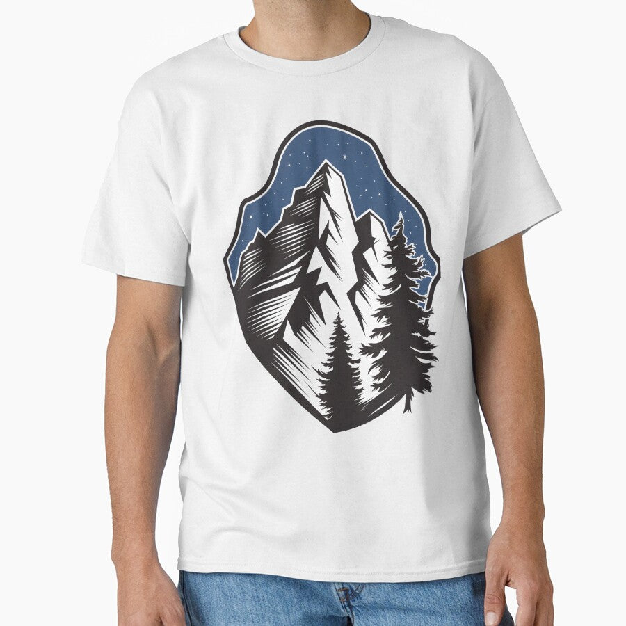 Mountain shield by AnamMHavan T-Shirts, Hoodie, Sweatshirt | BlankRebels.com (Image 1)