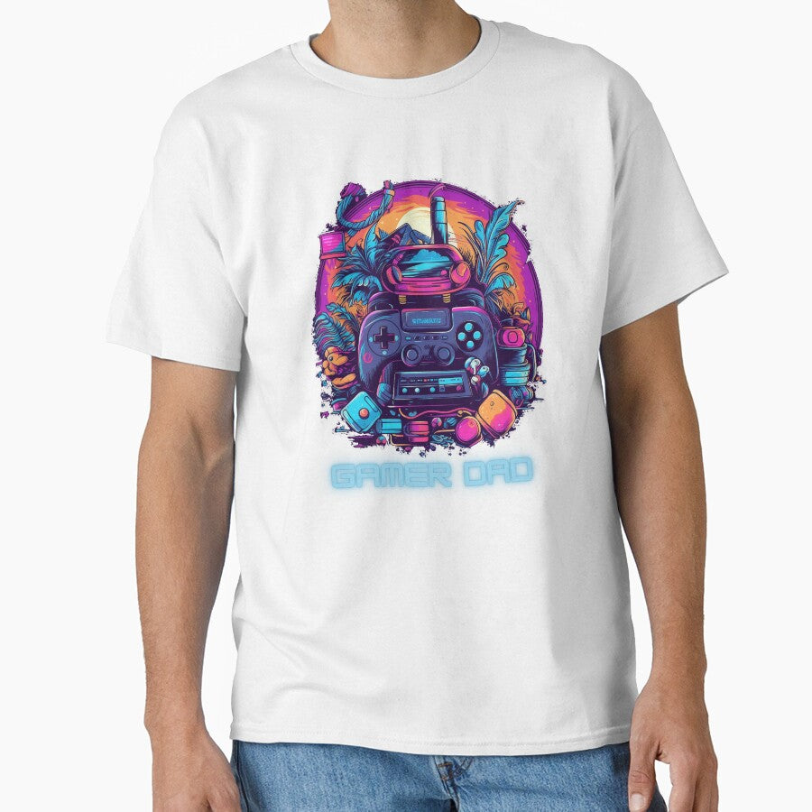 Gamer dad design by A3etman T-Shirts, Hoodie, Sweatshirt | BlankRebels.com (Image 1)