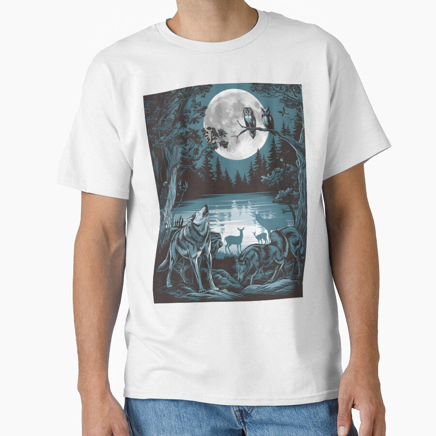 Nighttime Forest T-Shirts, Hoodie, Sweatshirt