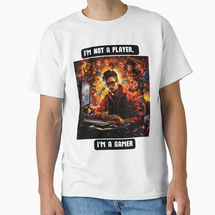 I'm not a player, I'm a gamer by STO1KA T-Shirts, Hoodie, Sweatshirt | BlankRebels.com (Image 1)