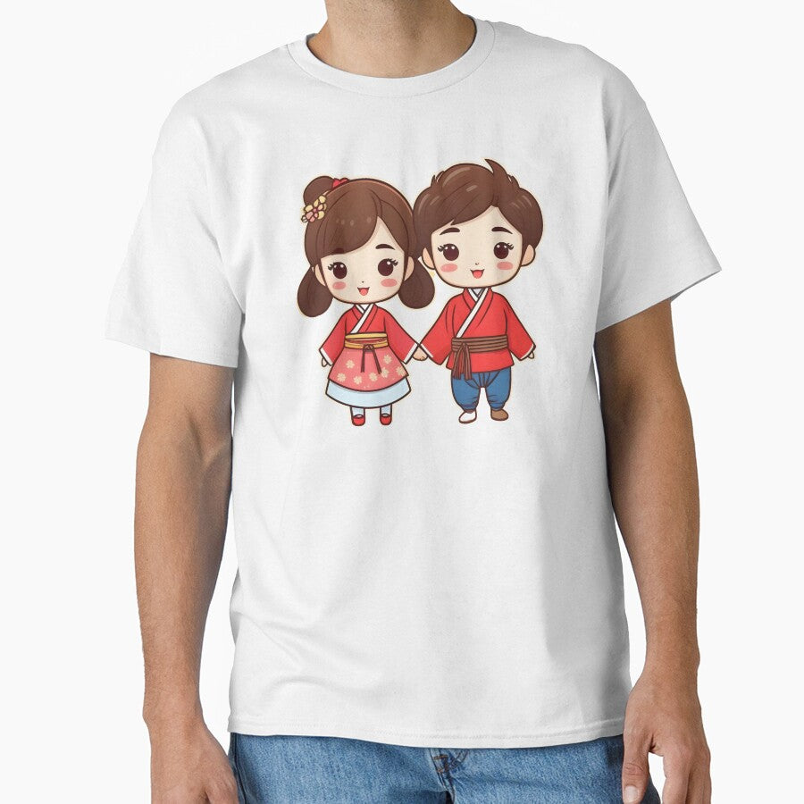 Cute Korean Couple by Itsheartshop T-Shirts, Hoodie, Sweatshirt | BlankRebels.com (Image 1)