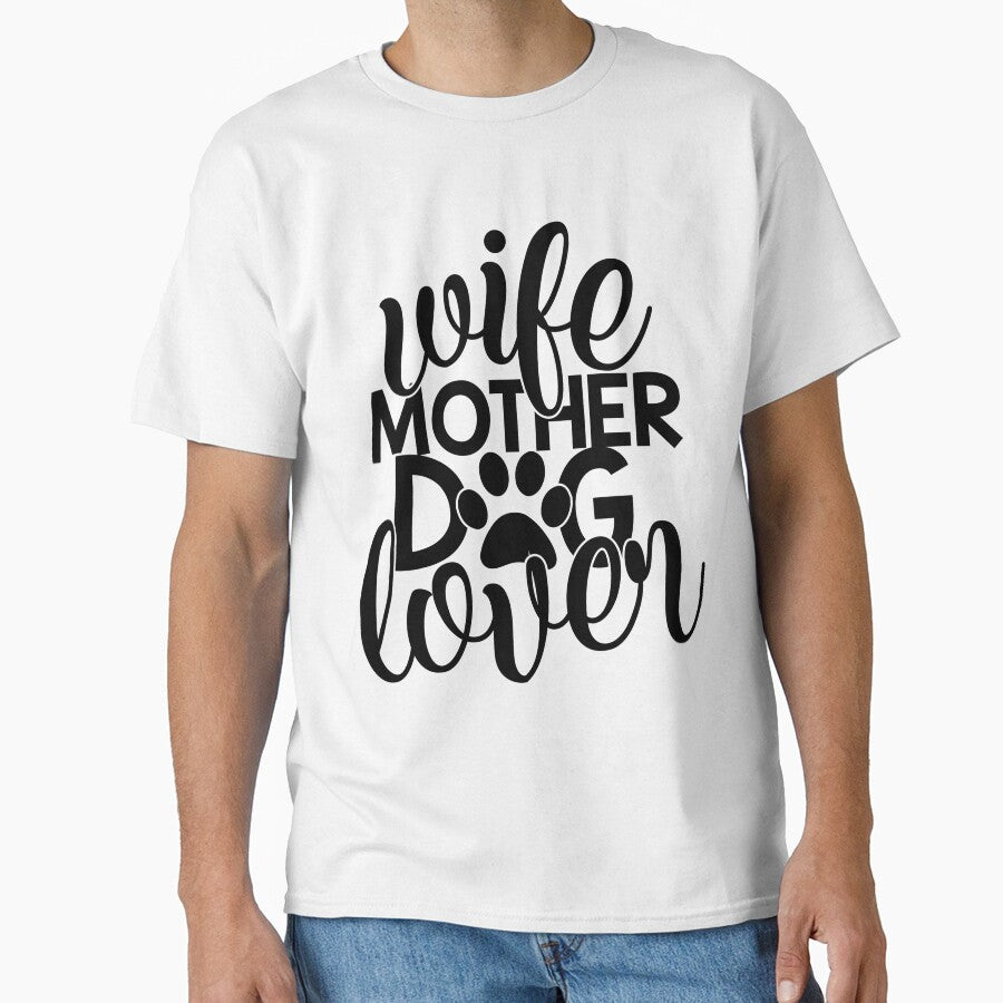 Wife Mother Dog Lover by PRB1989 T-Shirts, Hoodie, Sweatshirt | BlankRebels.com (Image 1)