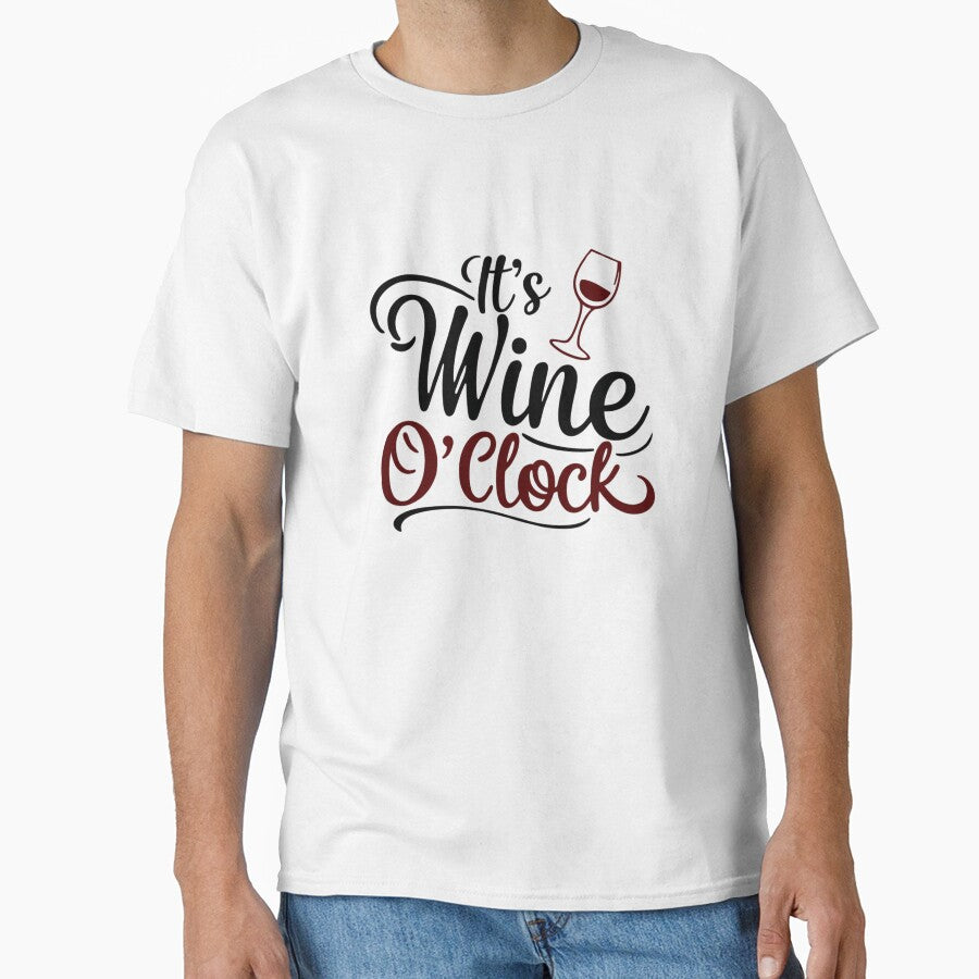 It's Wine O'clock by Xenovate T-Shirts, Hoodie, Sweatshirt | BlankRebels.com (Image 1)