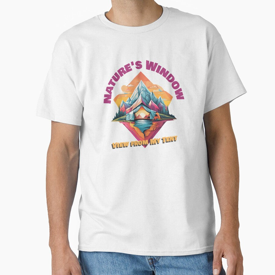 Nature's Window: View from My Tent by Tekweni T-Shirts, Hoodie, Sweatshirt | BlankRebels.com (Image 1)