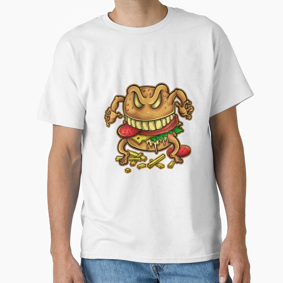 Curse Of The Burger by StickerDonArt T-Shirts, Hoodie, Sweatshirt | BlankRebels.com (Image 1)