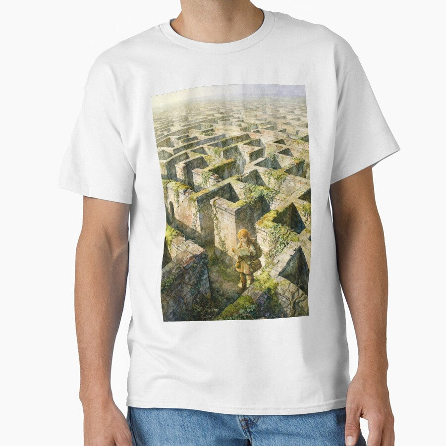 elf explorer in ancient maze by alvarlunafae T-Shirts, Hoodie, Sweatshirt | BlankRebels.com (Image 1)