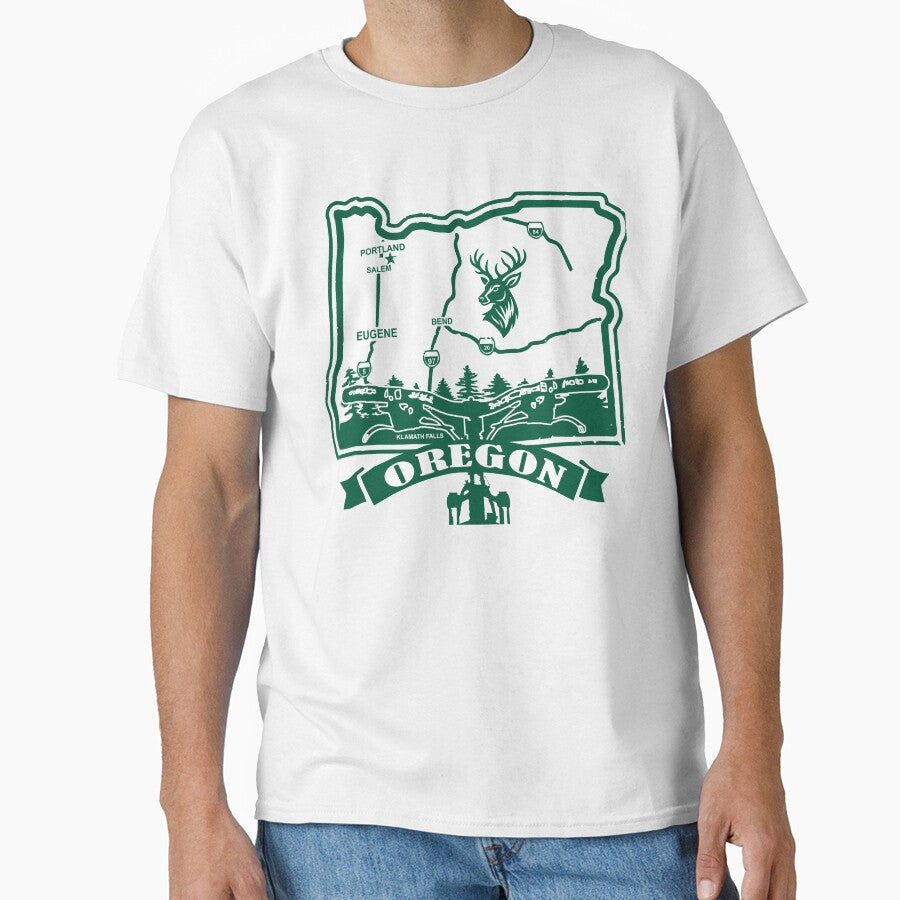 Oregon Mountain Biking by BackroadXplorer T-Shirts, Hoodie, Sweatshirt | BlankRebels.com (Image 1)
