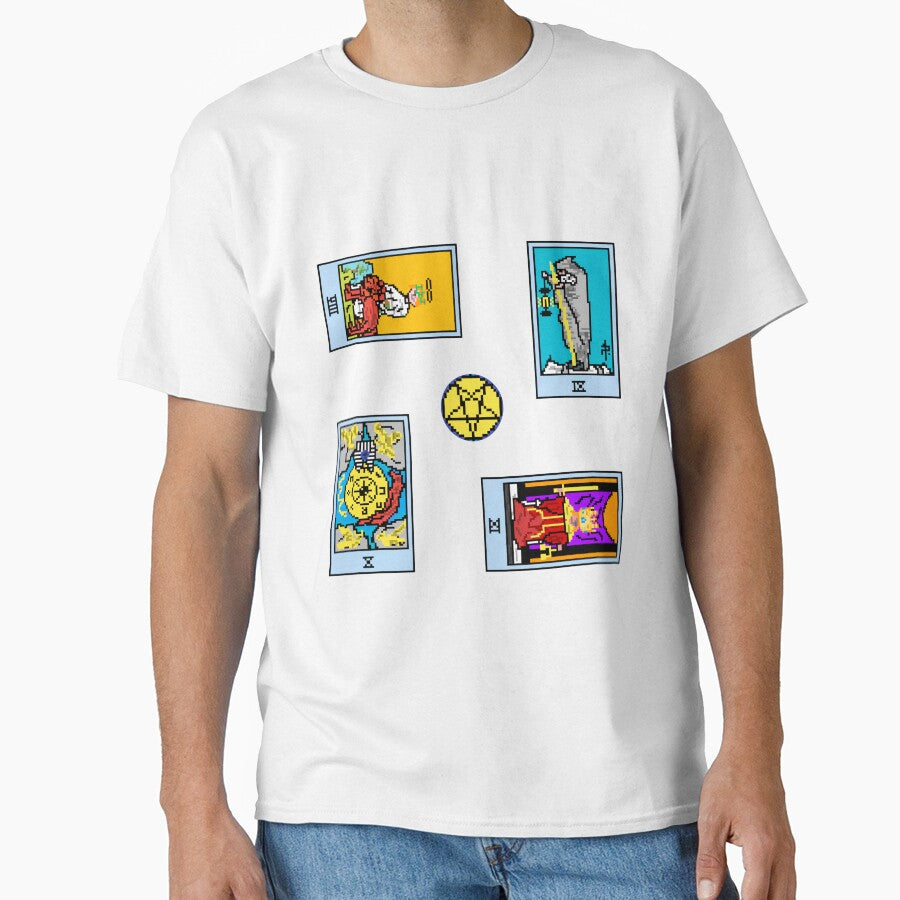 Pixel Waite Tarot - 70th Sticker Pack and Magnets by Pixel Waite T-Shirts, Hoodie, Sweatshirt | BlankRebels.com (Image 1)
