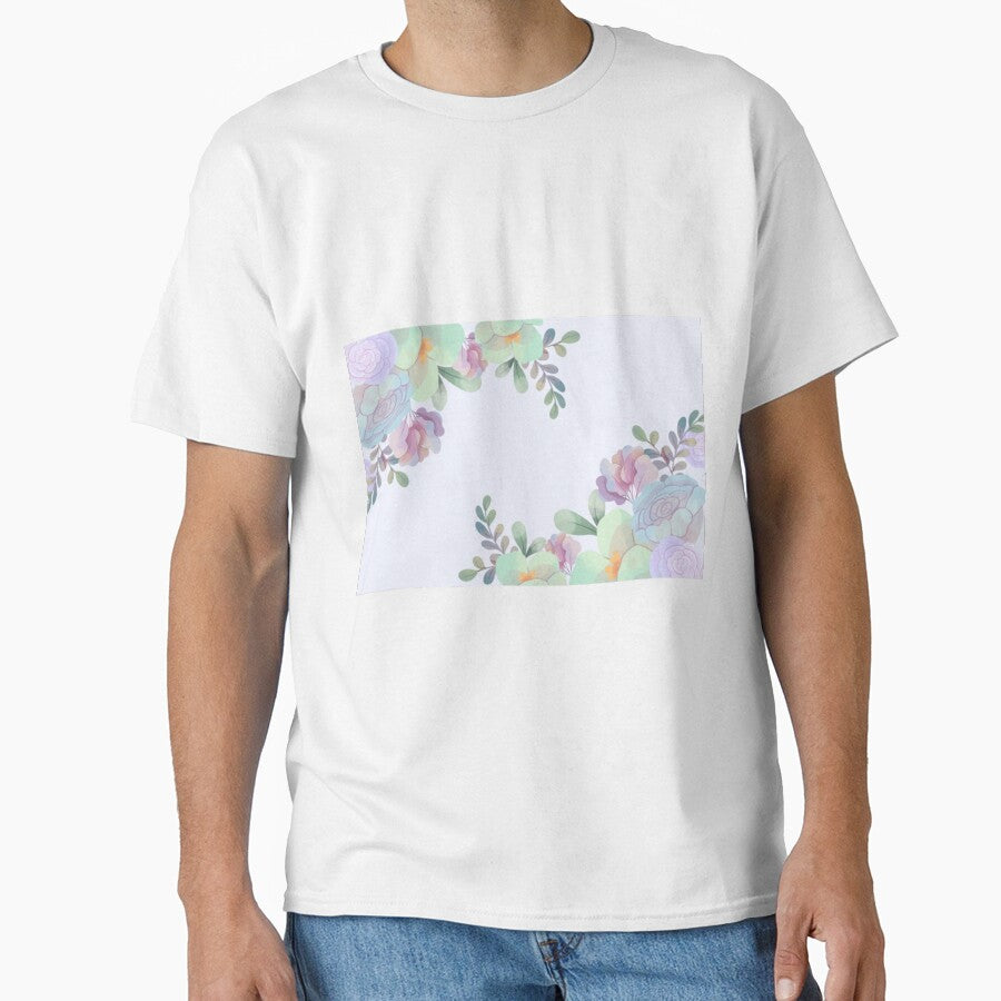 Pretty Green Floral Designs by cindyfordyce T-Shirts, Hoodie, Sweatshirt | BlankRebels.com (Image 1)