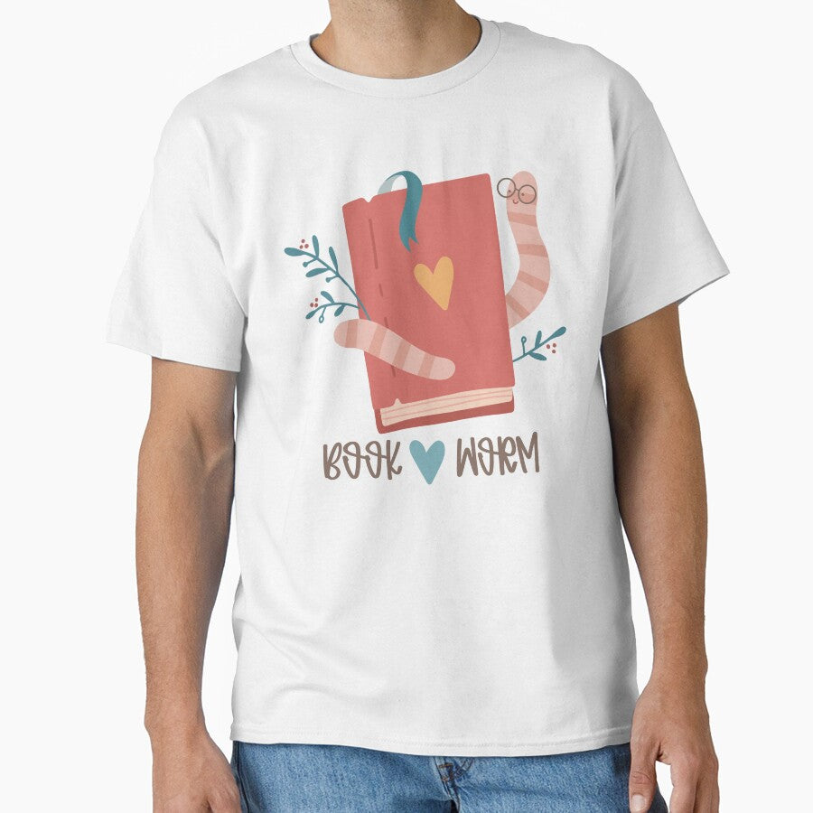 Book Worm | Reading Lover by SpencerReedDes T-Shirts, Hoodie, Sweatshirt | BlankRebels.com (Image 1)