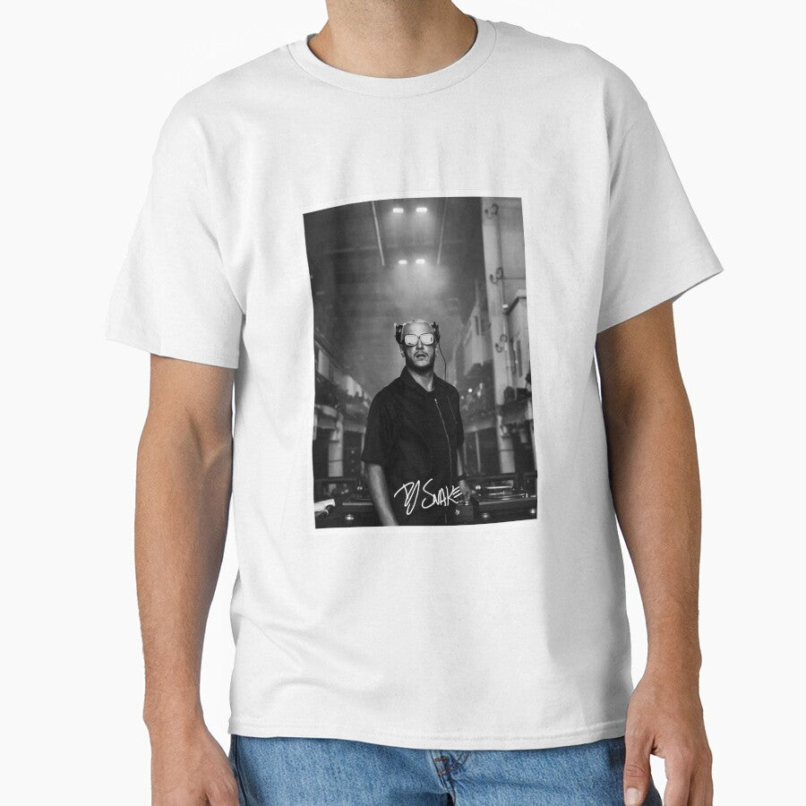 DJ Snake - Portrait bn by PYXOO T-Shirts, Hoodie, Sweatshirt | BlankRebels.com (Image 1)