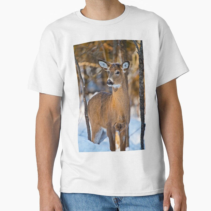 White-tailed Deer by Michael Cummings T-Shirts, Hoodie, Sweatshirt | BlankRebels.com (Image 1)