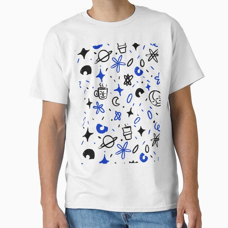 Coffee Galaxy Pattern Design by BestCoolStuff T-Shirts, Hoodie, Sweatshirt | BlankRebels.com (Image 1)