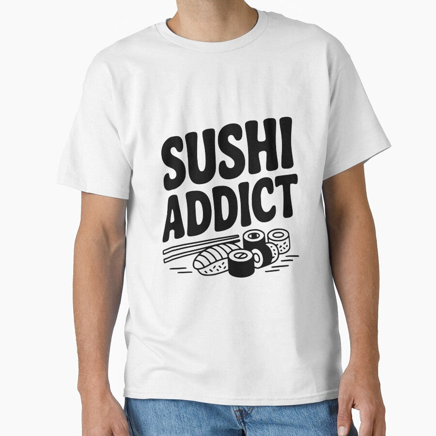 Sushi Addict by Frank Ring T-Shirts, Hoodie, Sweatshirt | BlankRebels.com (Image 1)