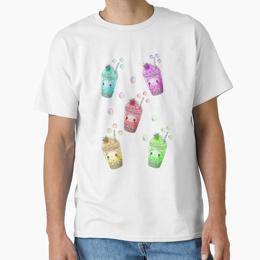 Boba Tea Bubble Kawaii Valentine's Day by franktact