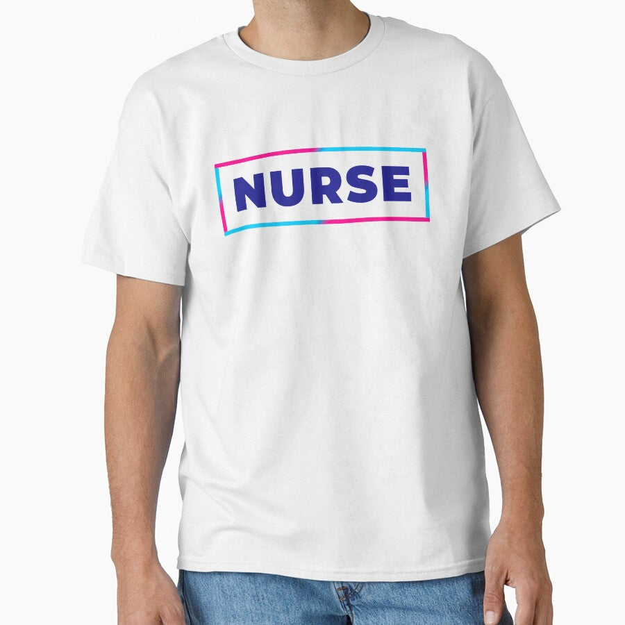 Nurse retro colorful frame by SVPOD T-Shirts, Hoodie, Sweatshirt | BlankRebels.com (Image 1)