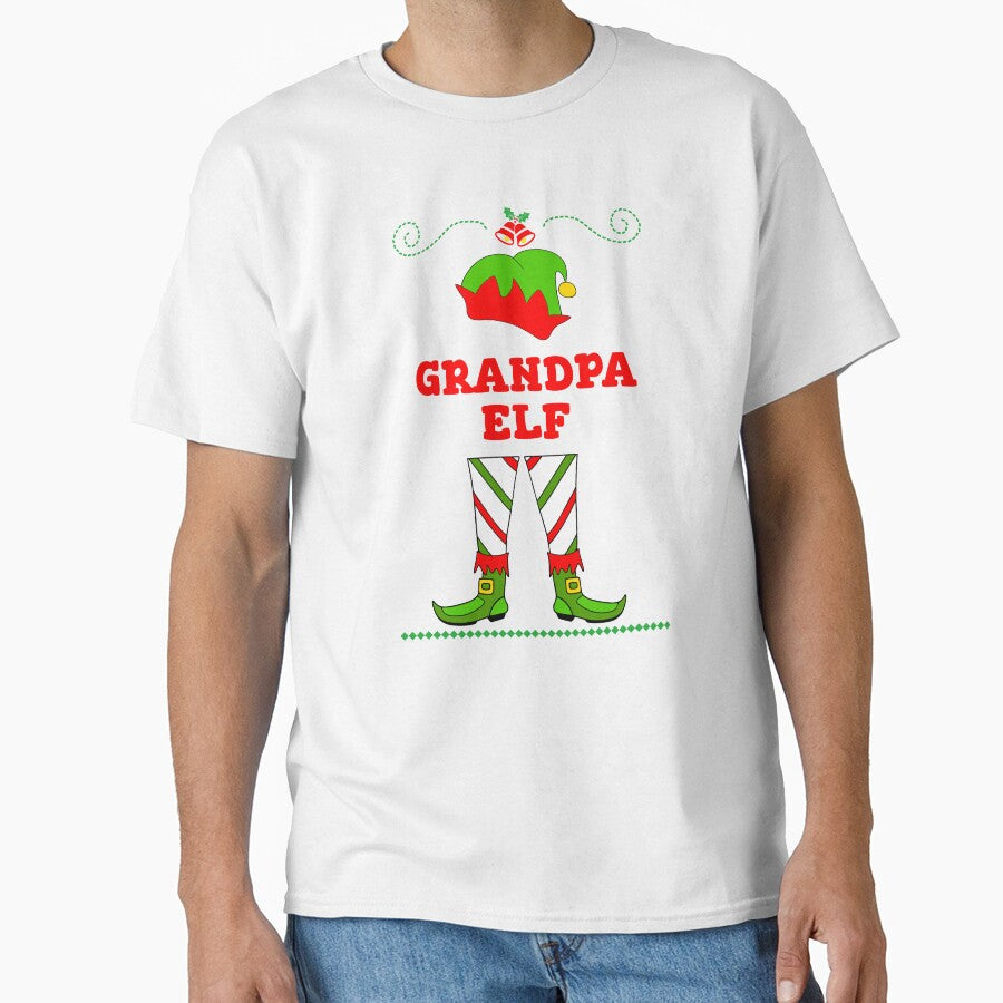 Elf Matching Grandpa by Sartoris Art T-Shirts, Hoodie, Sweatshirt | BlankRebels.com (Image 1)