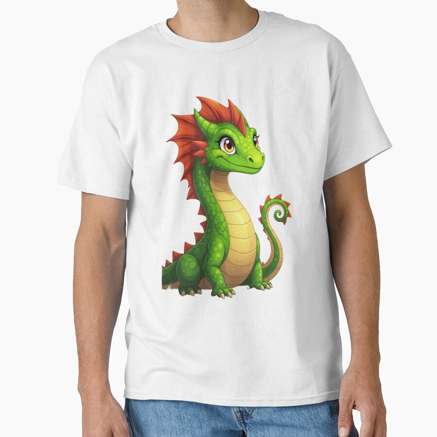 Cartoon Dragon by ArtQueen777 T-Shirts, Hoodie, Sweatshirt | BlankRebels.com (Image 1)