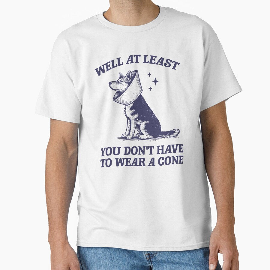 Funny Dog Get Well Gift - At Least You Don't Have to Wear a Cone! by borenclolahroy