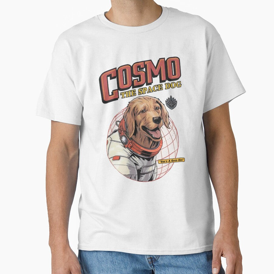 Cosmo The Space Dog by graphic-genie T-Shirts, Hoodie, Sweatshirt | BlankRebels.com (Image 1)