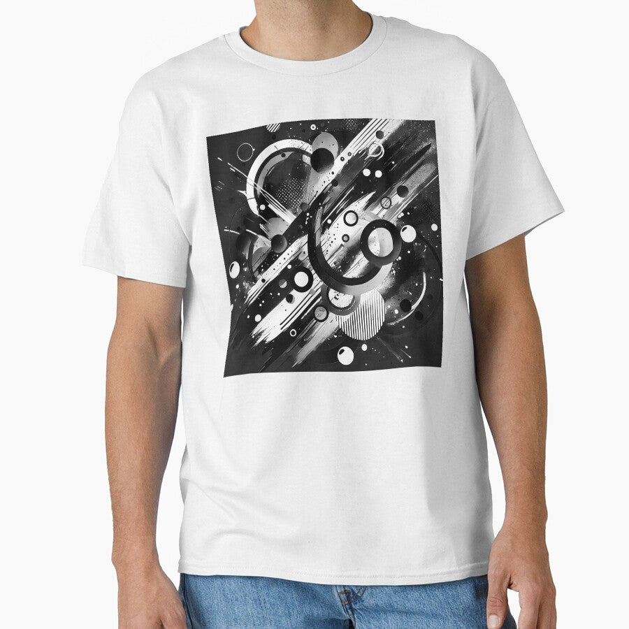 Abstract Black And White Galaxies Modern Contemporary Art by DEC02 T-Shirts, Hoodie, Sweatshirt | BlankRebels.com (Image 1)