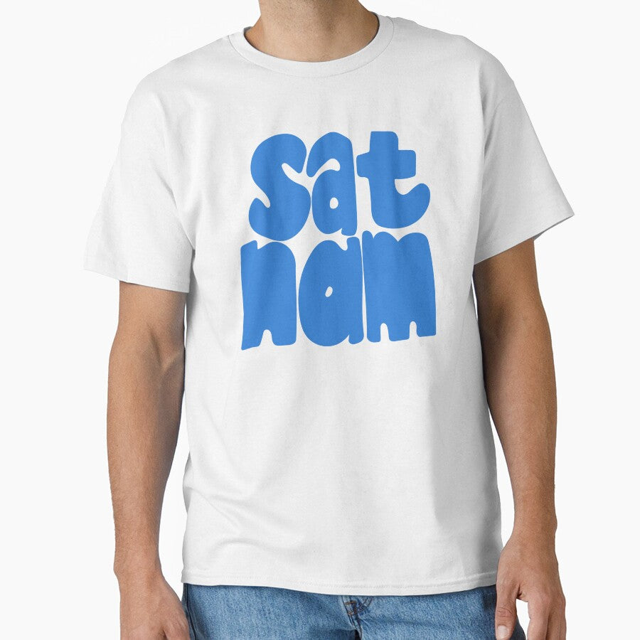 Mantra Sat Nam Blue by wordznart T-Shirts, Hoodie, Sweatshirt | BlankRebels.com (Image 1)