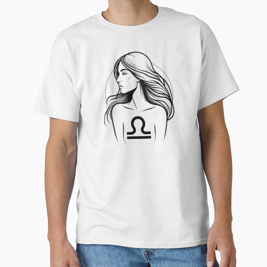 Minimalist Libra Sign Horoscope by Goondzik T-Shirts, Hoodie, Sweatshirt | BlankRebels.com (Image 1)