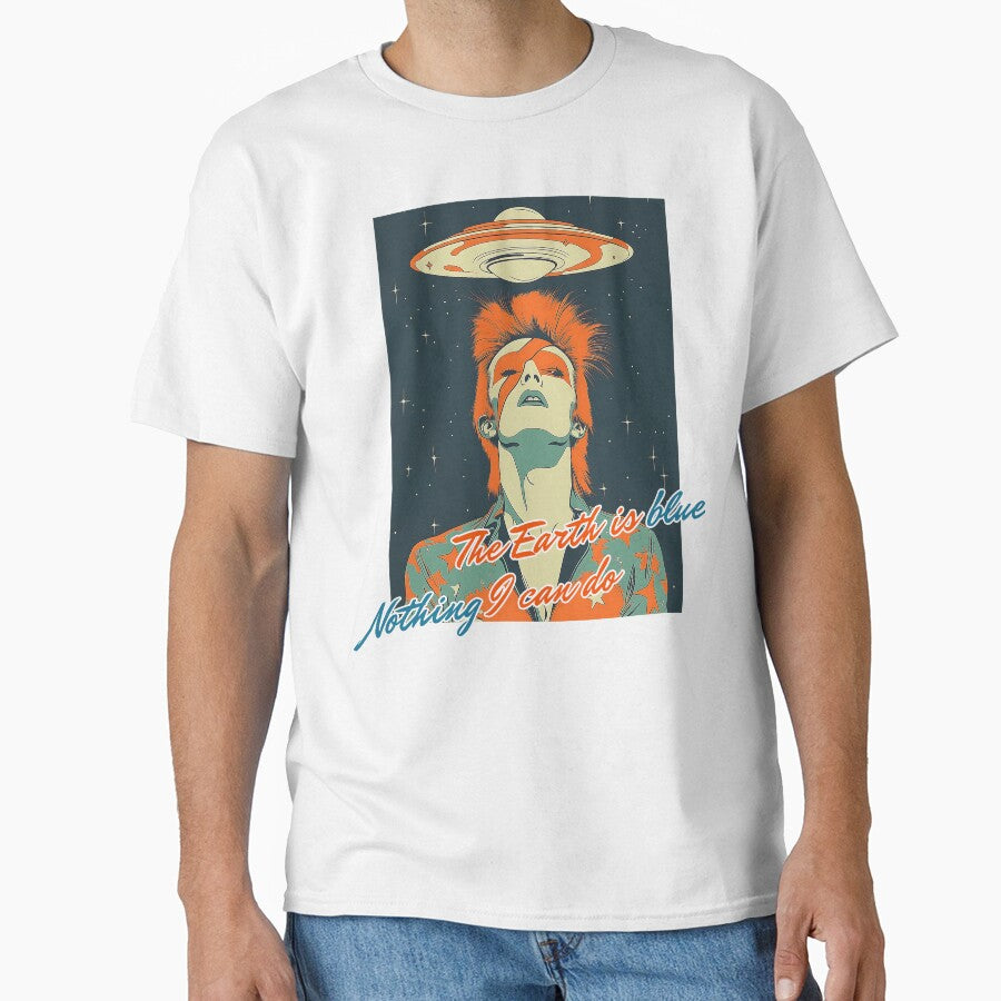 David Bowie Ziggy Stardust Music Galaxy Vintage Iconic 70s Art Starman Life on Mars Space Oddity by Perfect... (Image 1)