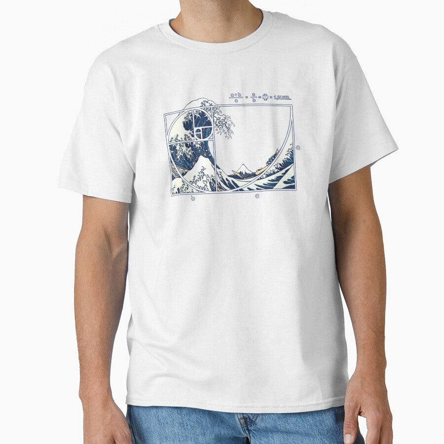 The Great Fibonacci Wave by maryedenoa T-Shirts, Hoodie, Sweatshirt | BlankRebels.com (Image 1)